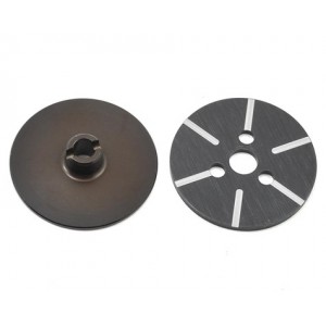 [TLR Racing] Grooved Slipper Plate Set: 22-4 2.0 
