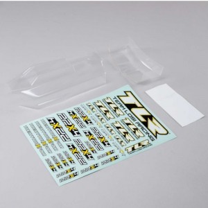 [TLR Racing] 1/10 Ultra Lightweight Clear Body & Wing: 22X-4 
