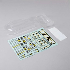 [TLR Racing] 1/10 Lightweight Clear Body & Wing: 22X-4 