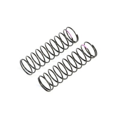 [���ܼ�] TLR233058 [TLR Racing] Pink Rear Springs, Low Frequency, 12mm (2)