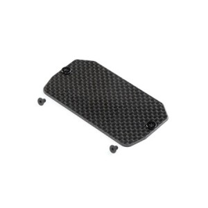 [TLR Racing] Carbon Electronics Mounting Plate: 22 5.0 