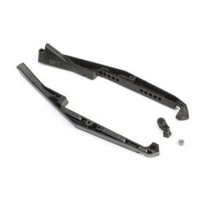 [TLR Racing] Mud Guard Set, Soft, w/Fan Mount: 22 5.0 