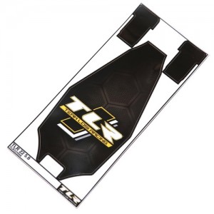[TLR Racing] 22 5.0 CHASSIS PROTECTIVE TAPE, PRINTED, PRECUT 