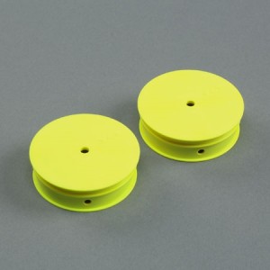[TLR Racing] Narrow Front Wheel, Stiffezel, Yellow (2): 22 5.0 AC 