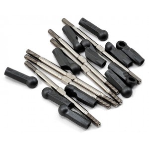 [TLR Racing] Team Losi Racing Titanium HD Turnbuckle Kit (6) 