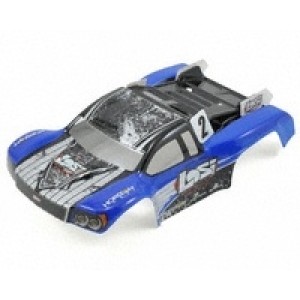 [TEAM LOSI] Losi 1/24 Micro SCTE Painted Body (Blue) 