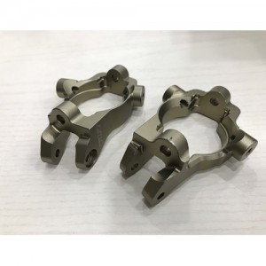 [TLR Racing] 10% DC] Front Spindle Carrier Set, 15 Deg, AL (2): 5B, 5T �ɼ� 