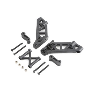 [TLR Racing] L/R Wing Mount, Brace & Spacer: 5IVE B 
