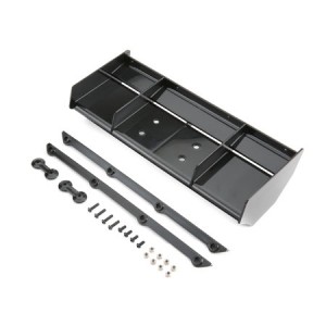 [TLR Racing] Wing and Wicker Bills, Black: 5IVE B 