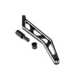 [TEAM LOSI] Chassis Brace, Rear, Black, Aluminum MTXL 