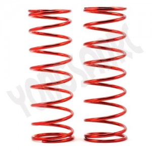 [TEAM LOSI] Team Losi Front Shock Spring Set (Red - 12.9lb) (2) 