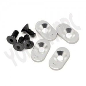 [TEAM LOSI] Team Losi Engine Mount Insert & Screw Set (4) (19/58) 5IVE-T 