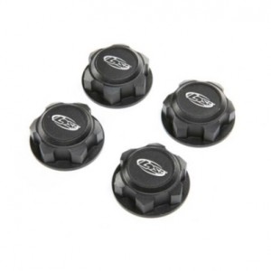 [TEAM LOSI] Wheel Nuts, Captured Black (4): DBXL-E 2.0 