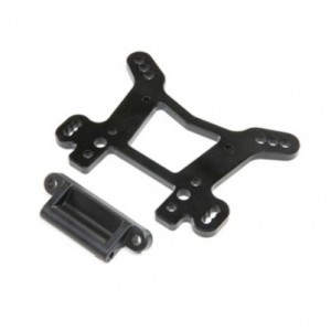 [TEAM LOSI] Shock Tower, Front, Black, AL: DBXL-E 2.0 