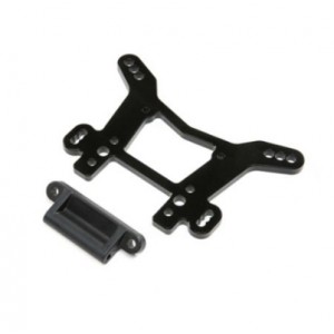 [TEAM LOSI] Shock Tower, Rear, Black, AL: DBXL-E 2.0 