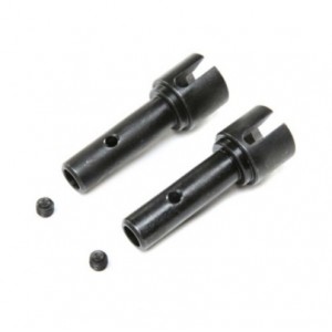 [TEAM LOSI] Rear Stub Axle, 5mm Pin (2): DBXL-E 2.0 