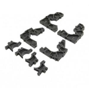 [TEAM LOSI] Front/Rear Bulkhead Set: DBXL-E 2.0 