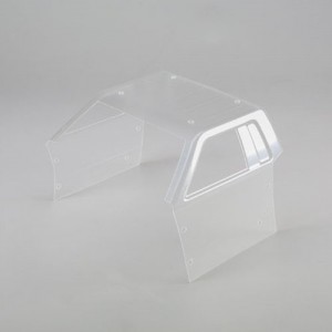 [TEAM LOSI] Cab Section, Clear: Super Baja Rey 