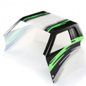 [TEAM LOSI] Cab Section, Black: Super Baja Rey 