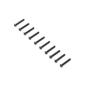 [TEAM LOSI] Button Head Screws, M4x25mm (10) 