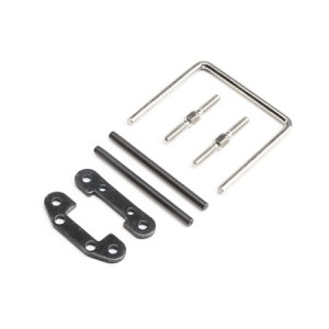 [TEAM LOSI] Front Hinge Pin & Brace Set: SuperRockRey 