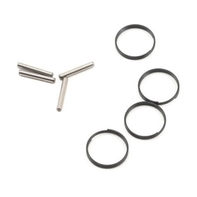 [���ܼ�] LOSA3199 [TEAM LOSI] SteeCV Pin Retainer Clip & 11mm Pins HD: CCR, NCR
