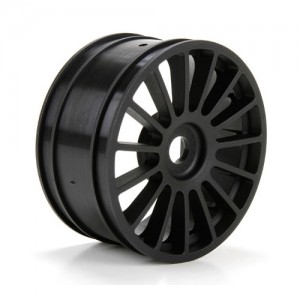 [TEAM LOSI] Wheel, Black (2):�ƿ�� R8 ������ (�����Ǹ�) 
