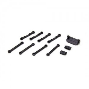[TEAM LOSI] [LOSB1703] Upper, Lower Suspension Links & Mounts: Micro Rock Crawler 