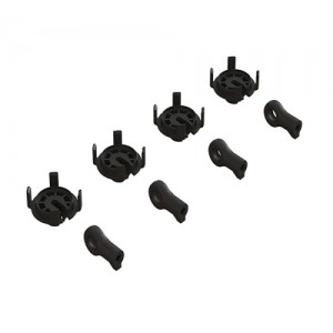 [ARRMA] Shock Rod End & Spring Perch Set (4 Shocks) 