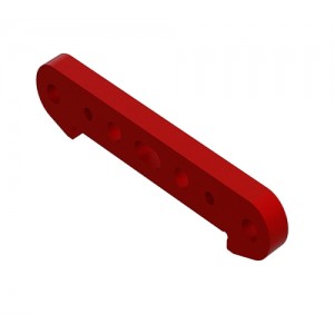 [ARRMA] Aluminum Rear Suspension Mount (Red) 