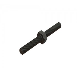 [ARRMA] Steel Turnbuckle M4x40mm (Black) 