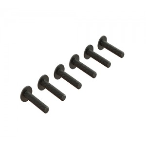 [ARRMA] Flanged Button Head Screw M4x20mm (6) 