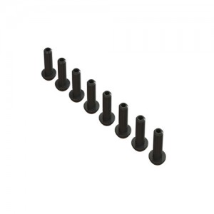 [ARRMA] AR727410 Double Socket Buttn Head Screw 4x10mm (8) 