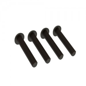 [ARRMA] BUTTON HEAD HEX MACHINE SCREW M4x22mm (4pcs) 