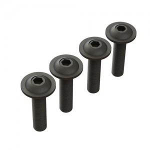 [ARRMA] BUTTON HEAD SCREW FLANGED M4x18mm (4pcs) 