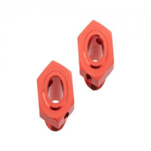 [ARRMA] AR310447 Wheel Hex Aluminum 17mm/13.6mm Red (2) 