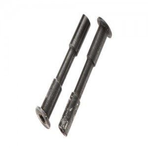 [ARRMA] AR340066 Steering Post 3x45mm Steel Black (2) 