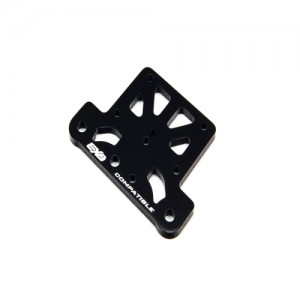 [ARRMA] ALUMINUM TOP PLATE (BLACK) 