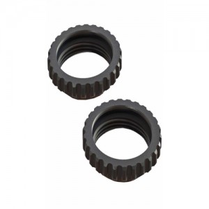 [ARRMA] AR330514 Shock Collar Aluminum Black 6S (2) 