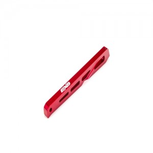 [ARRMA] REAR CENTER CHASSIS BRACE ALUMINUM 120MM (RED) 