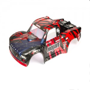 [ARRMA] MOJAVE 6S BLX PAINTED DECALLED TRIMMED BODY (BLACK/RED) 
