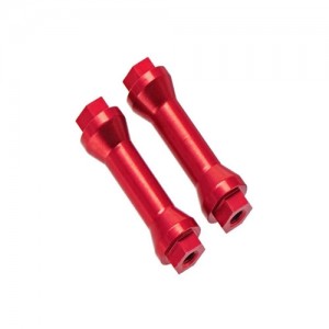 [ARRMA] AR320217 Wing Post Aluminum Red (2) 