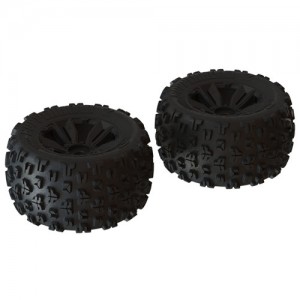 [ARRMA] dBoots Copperhead2 MT Tire Set Black - Pair 