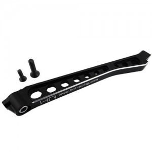 [HOT RACING] AoN28C01 Aluminum Front Chassis Brace: (black) - Kraton Outcast Senton 