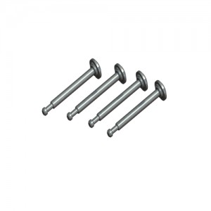 [ARRMA] SHOCK MOUNT PIN 3X33MM (SILVER) (4PCS) 