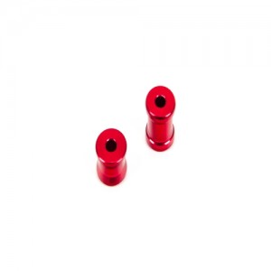 [ARRMA] ALUMINUM CHASSIS BRACE SPACER SET (RED) 