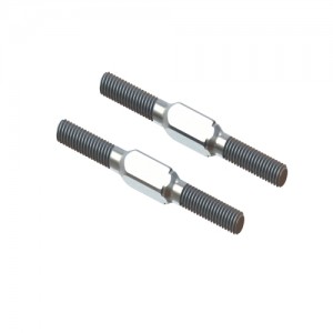 [ARRMA] Steel Turnbuckle M4x60mm Silver (2) 