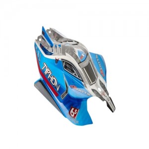[ARRMA] AR406118 Body Blue Painted W/Decals Typhon 6S BLX 