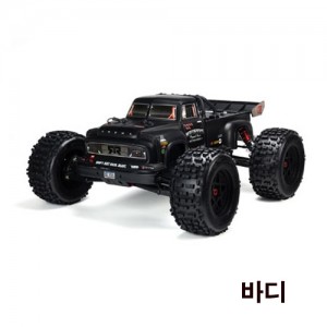 [ARRMA] AR406147 Notorious 6S BLX Body Black Real Steel 
