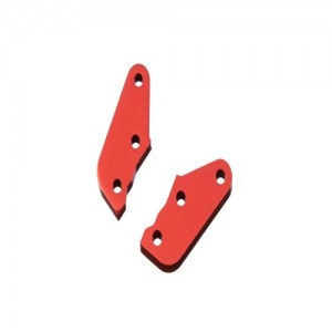 [ARRMA] AR340106 Steering Plate B Aluminum Red SENTON (2) 